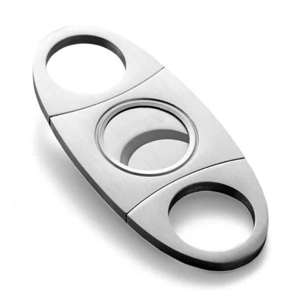 Cigar Cutter - Stainless Steel - 100% Perfect Cut for Cigar