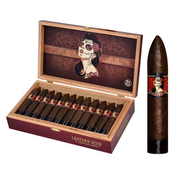 Drew Estate Deadwood Leather Rose Torpedo