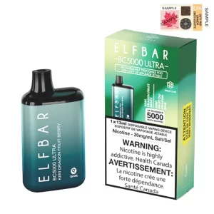 ELF Bar Ultra 5000 Puff Disposable Vapes 20 mg