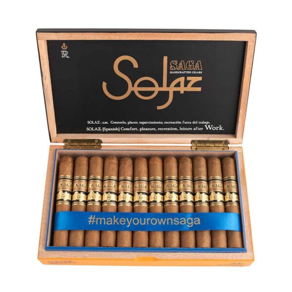 Saga Solaz Robusto Cigar - Cigar Conexion | House Of Handmade Cigars