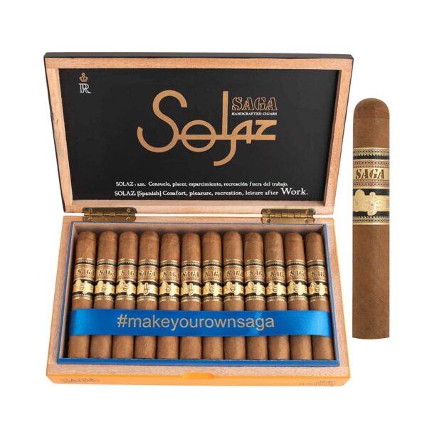 Saga Solaz Robusto Cigar - Cigar Conexion | House Of Handmade Cigars