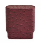 RP Cigar Leather Pouch (Burgundy) - Cigar Conexion | House Of Handmade Cigars