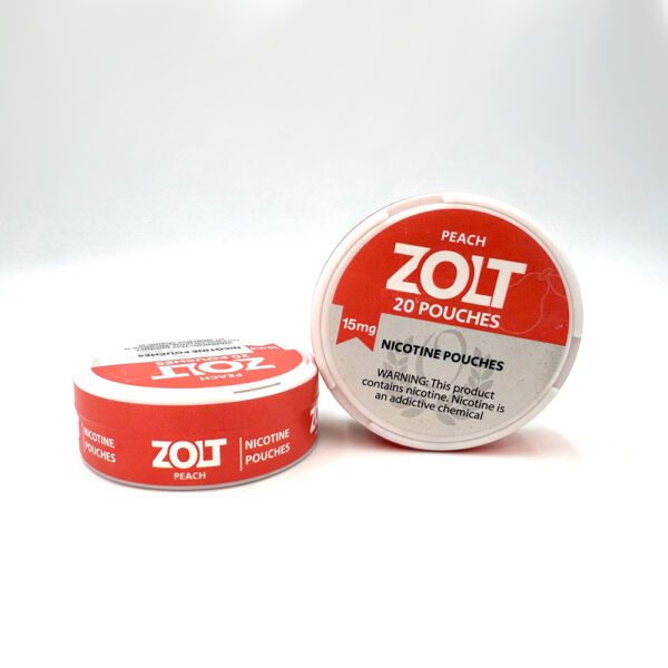 Zolt 15mg Peach Nicotine Pouches