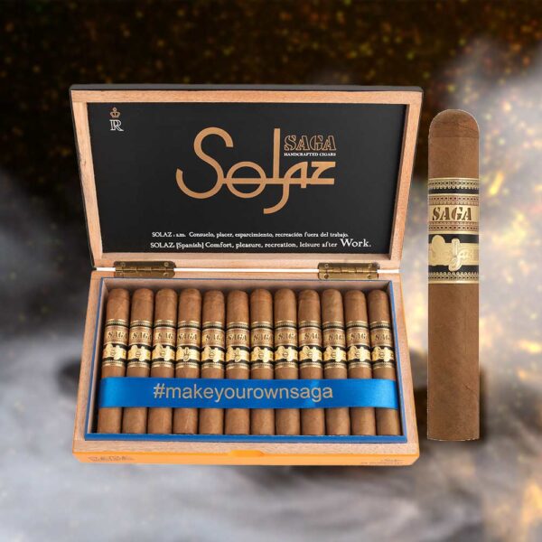 Saga Solaz Robusto Cigar - Cigar Conexion | House Of Handmade Cigars