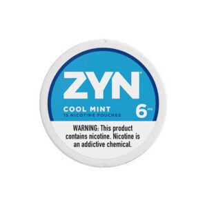 Zyn Cool Mint Nicotine Pouches 6mg