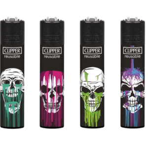 Wild Skull Clipper Lighter