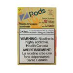 Zpods Mango Pineapple Lemonade 2%