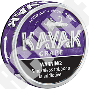 Kayak Long Cut Grape Moist Snuff