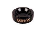 Ashton Black Cigar Ashtray - Cigar Conexion | House Of Handmade Cigars