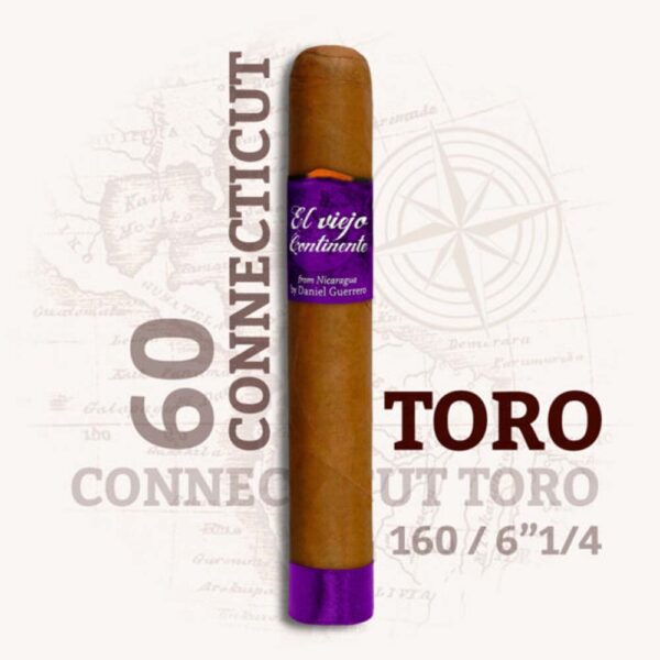 El Viejo Continente Connecticut - Toro - Cigar Conexion | House Of Handmade Cigars