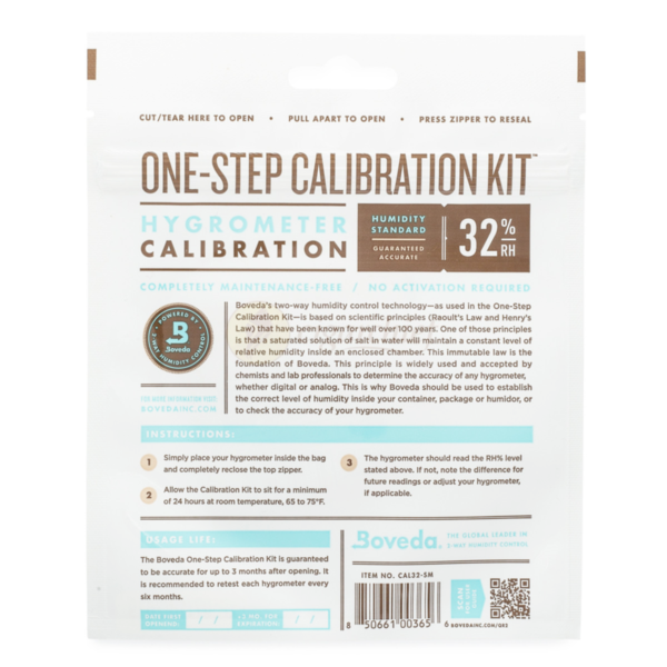 Boveda One-Step Calibration Kit, 32% RH