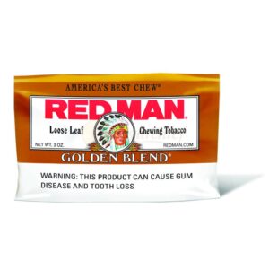 Red Man Gold Chewing Tobacco Loose Leaf