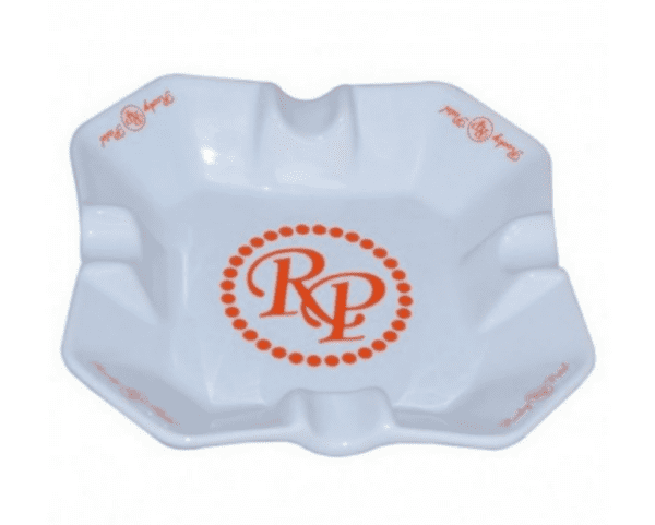 RP Ceramic Ashtray (White) - Cigar Conexion | House Of Handmade Cigars