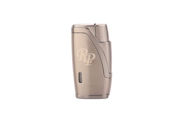 Rocky Patel EVENT Lighter Dual Flame (Gunmetal) - Cigar Conexion | House Of Handmade Cigars