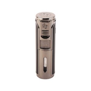 Rocky Patel ENVOY Lighter (Gunmetal and Black) - Cigar Conexion | House Of Handmade Cigars