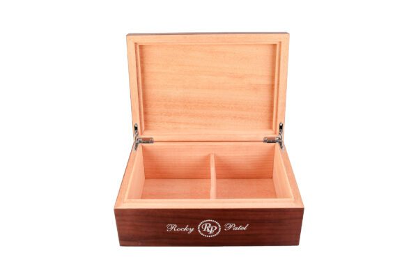 Rocky Patel BURN HUMIDOR (Natural Oak) - Cigar Conexion | House Of Handmade Cigars