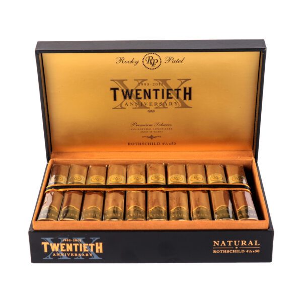 Rocky-Patel-Twentieth-Anniversary-Rothschild-Open-Box-scaled-1