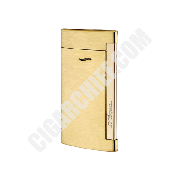 S.T. DuPont Slim 7 Brushed Gold Lighter