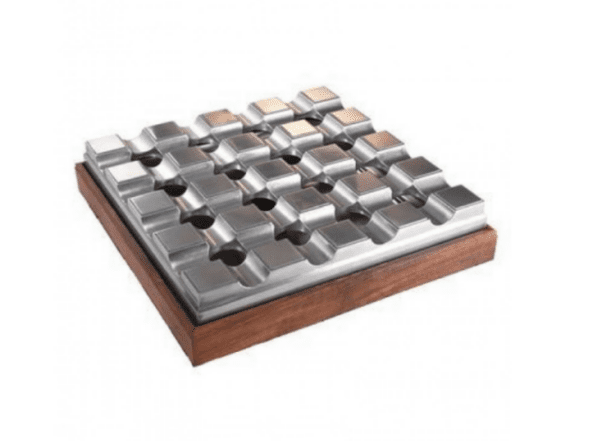 Premium Square Grid Ashtray - Cigar Conexion | House Of Handmade Cigars