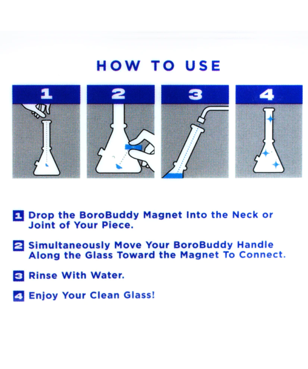 BoroBuddy Magnetic Bong Cleaning Tool