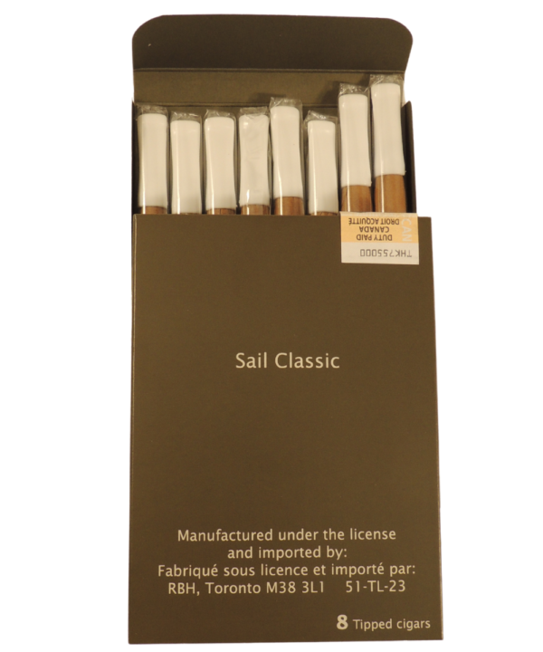 Sail Tipped Cigarillo 8 Pack - Assorted Strengths