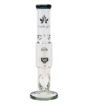 Maple Glass Showerhead Perc Straight Tube Glass Bong