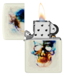 Skull Design Zippo Lighter