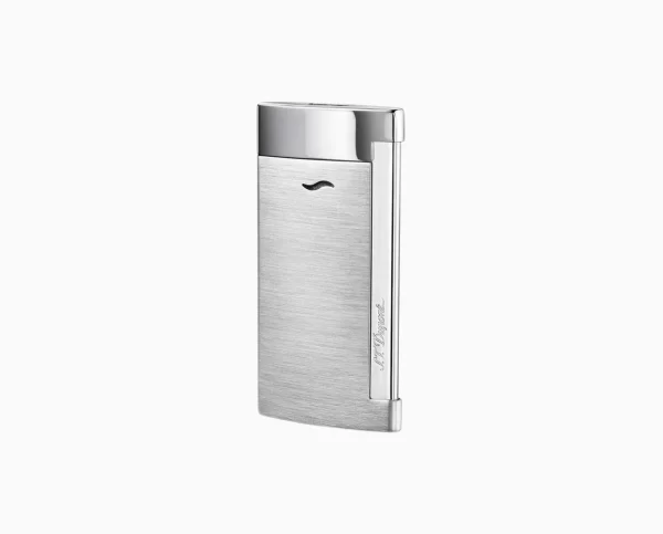 S.T. DuPont Slim 7 Brushed Chrome Lighter