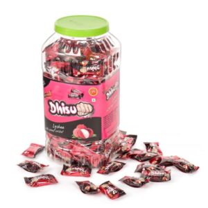 Vegetarian Lychee Candy – tropical flavor with natural ingredients