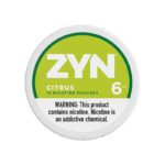 Zyn Citrus Nicotine Pouches 6mg