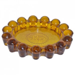 RP Luxury Ashtray Circulos (Amber) - Cigar Conexion | House Of Handmade Cigars