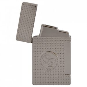 Rocky Patel Lighter-Skyline Dual Flame (Silver) - Cigar Conexion | House Of Handmade Cigars