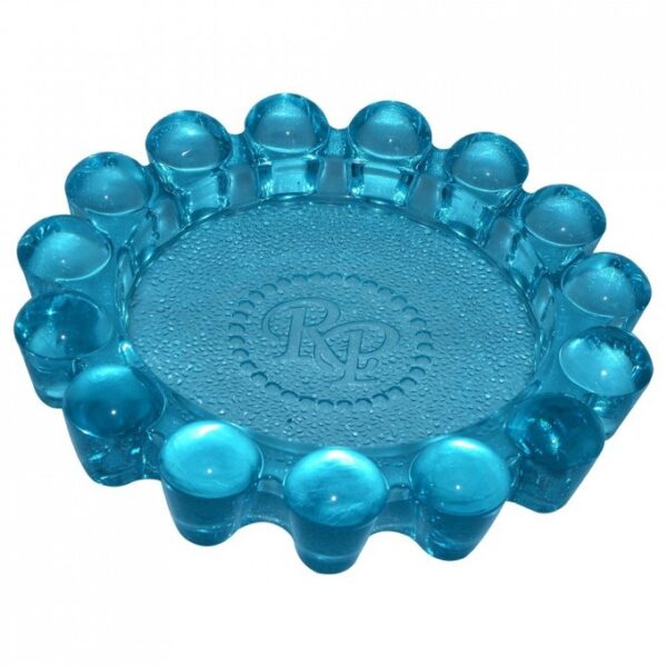 RP Luxury Ashtray Circulos (Blue) - Cigar Conexion | House Of Handmade Cigars