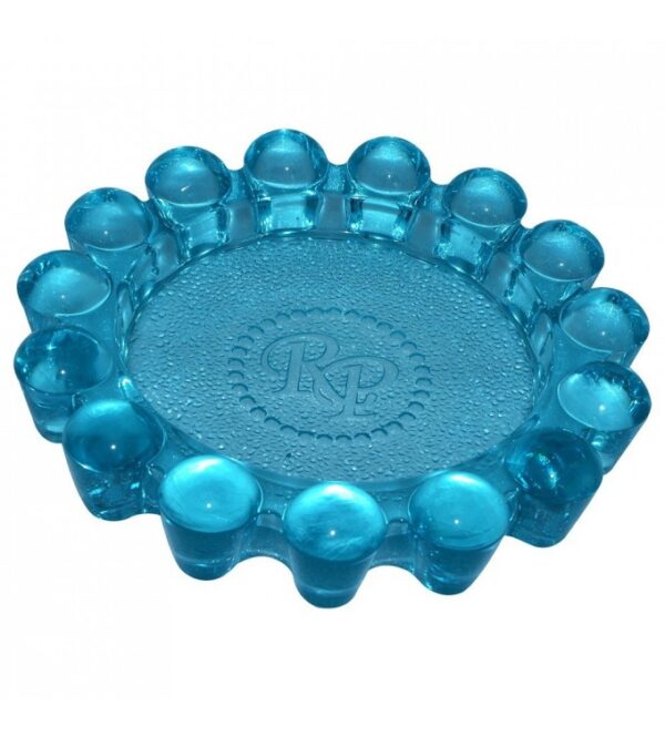 RP Luxury Ashtray Circulos (Blue) - Cigar Conexion | House Of Handmade Cigars