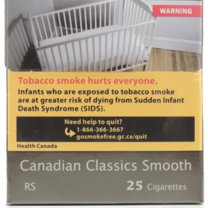 Canadian Classics Smooth Regular 25pk Carton