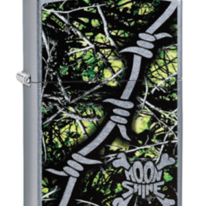 Zippo MoonShine Toxic Green Lighter