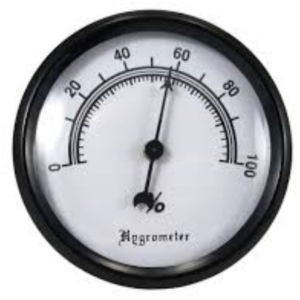 Large Round Analog Hygrometer