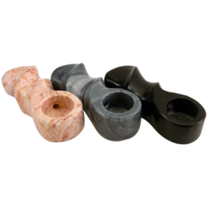 Onyx Twist Stone Pipe