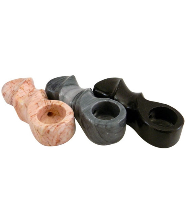 Onyx Twist Stone Pipe