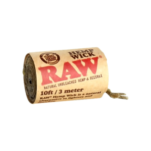 Raw 10 Foot Hemp Wick Roll