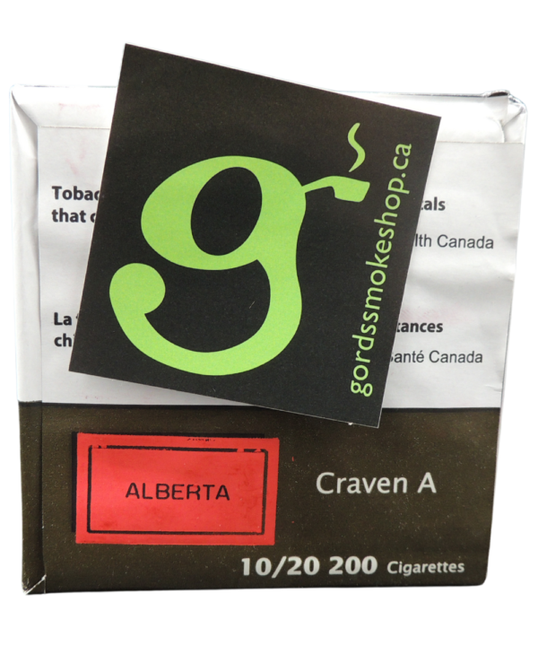 Craven A Cigarettes Carton