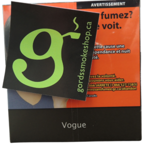 Vogue King Size Cigarettes Pack