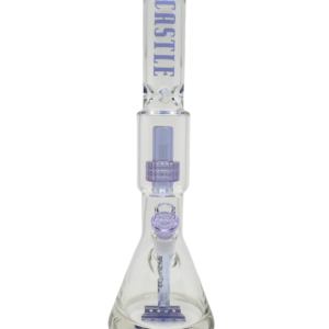 Castle Glassworks Matrix Perc Glass Beaker Bong