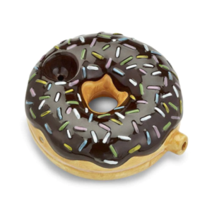 Chocolate Donut Ceramic Pipe