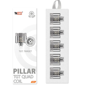 Yocan Pillar E-Eig TGT Quad Coil 5 Pack