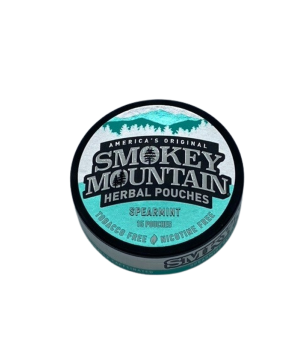 Smokey Mountain Spearmint Pouches With Caffeine