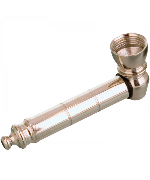 Straight Metal Pipe - Brass