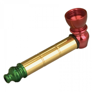 Metal Anodized Rasta Pipe