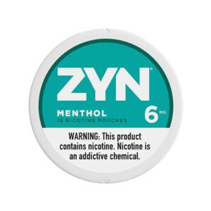 Zyn Menthol Nicotine Pouches 6mg