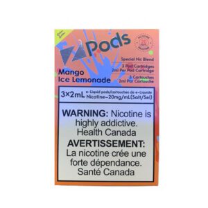 Zpods Mango Ice Lemonade 2%